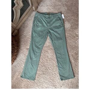 MOTHER The Insider Ankle Prep - Army Green 28